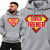 BLUZA Z KAPTUREM NA SIŁOWNIĘ SUPER TRENER